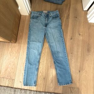 Everlane straight leg high-rise jeans